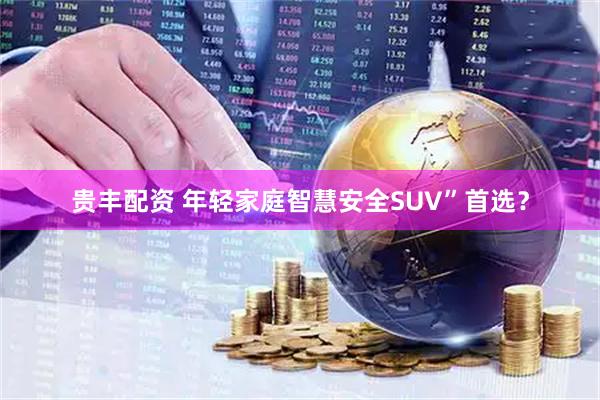 贵丰配资 年轻家庭智慧安全SUV”首选？